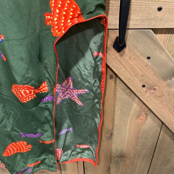 Farm Rio Anthropologie V Neck Side Slit Dress - Picture 7 of 7